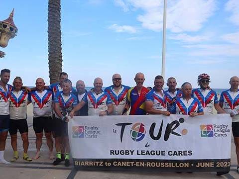 Tour de Rugby League Cares, June 2023