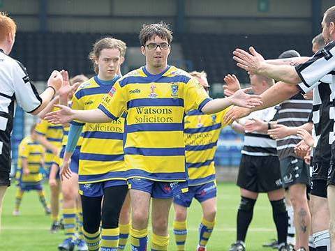 Jake Lindsay (Warrington Wolves) - Learning Disability Rugby League